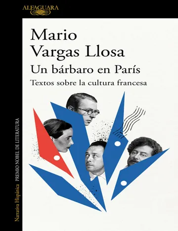 Un barbaro en Paris Textos sobre la cultura francesa de Mario Vargas Llosa, portada del libro