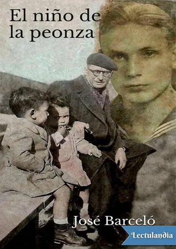 El niño de la peonza de Jose Barceló, portada del libro