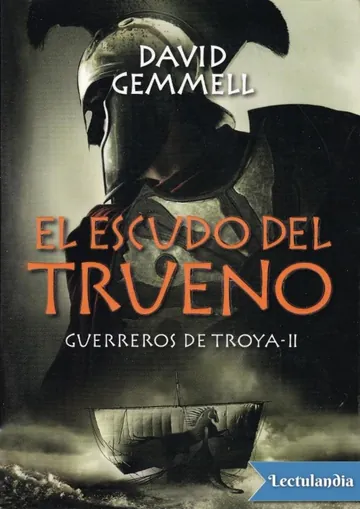 El escudo del trueno de David Gemmell, portada del libro