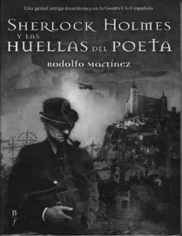 Sherlock holmes y las huellas del poeta de Rodolfo Martinez, portada del libro