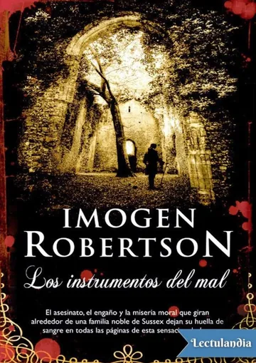 Los instrumentos del mal de Imogen Robertson, portada del libro