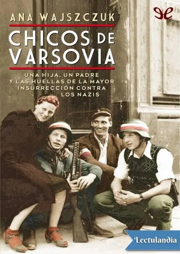 Chicos de Varsovia de Ana Wajszczuk, portada del libro
