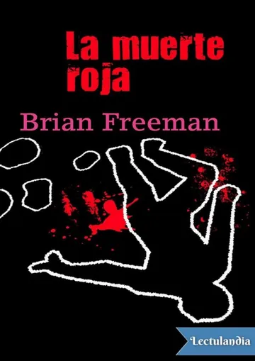 La muerte roja de Brian Freeman, portada del libro