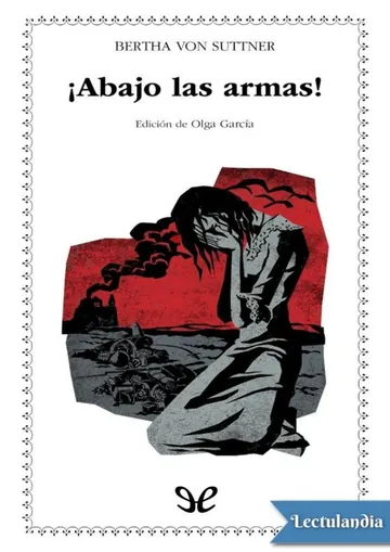 ¡Abajo las armas! de Bertha von Suttner, portada del libro