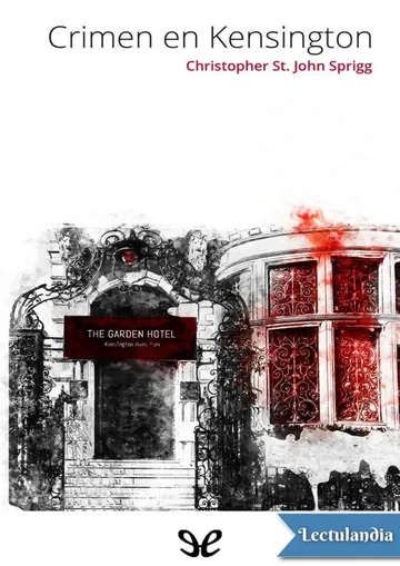 Crimen en Kensington de Christopher St. John Sprigg, portada del libro