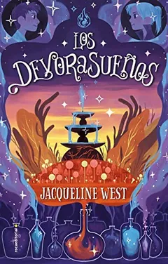 Los devorasueños de Jacqueline West, portada del libro