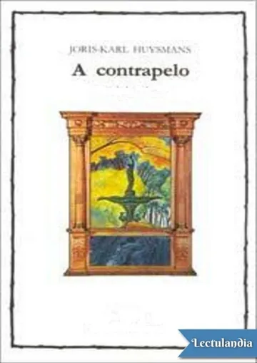A contrapelo de Joris-Karl Huysmans, portada del libro