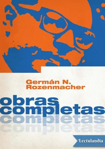 Obras completas de Germán Rozenmacher, portada del libro