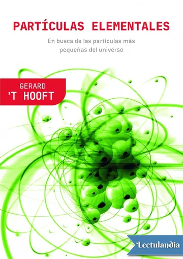 Partículas elementales de Gerard ’t Hooft, portada del libro