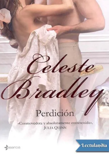 Perdición de Celeste Bradley, portada del libro