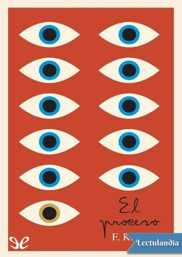 El proceso de Franz Kafka, portada del libro