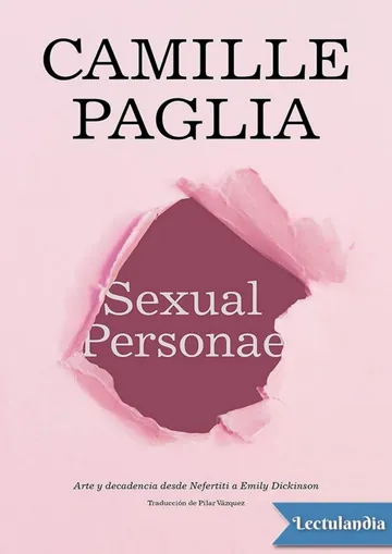 Sexual Personae de Camille Paglia, portada del libro