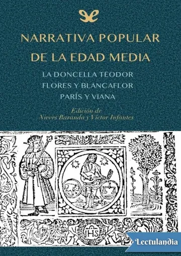 Narrativa popular de la Edad Media de Anónimo, portada del libro