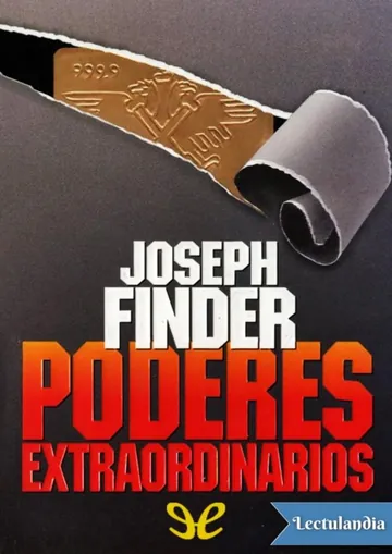 Poderes extraordinarios de Joseph Finder, portada del libro