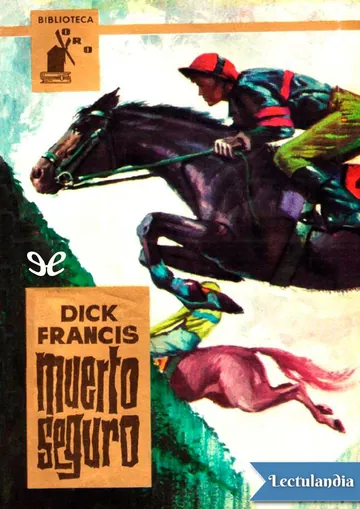 Muerto seguro de Dick Francis, portada del libro