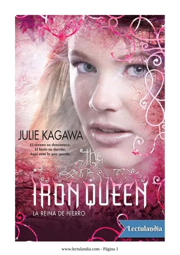 La reina de Hierro de Julie Kagawa, portada del libro
