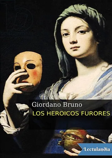 Los heroicos furores de Giordano Bruno, portada del libro