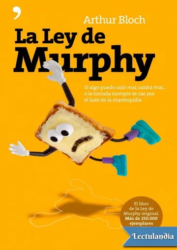 La ley de Murphy de Arthur Bloch, portada del libro