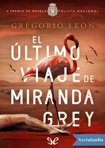 El último viaje de Miranda Grey de Gregorio León, portada del libro