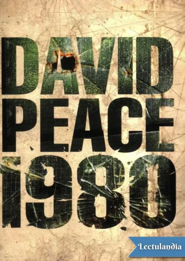 1980 de David Peace, portada del libro