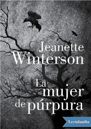 La mujer de púrpura de Jeanette Winterson, portada del libro