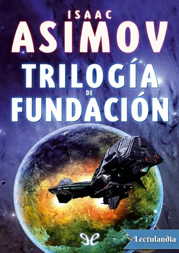 Trilogía de Fundación de Isaac Asimov, portada del libro