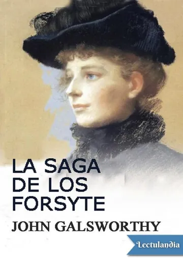 La saga de los Forsyte de John Galsworthy, portada del libro