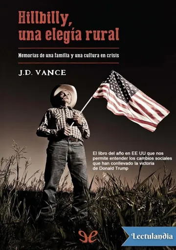 Hillbilly, una elegía rural de J. D. Vance, portada del libro