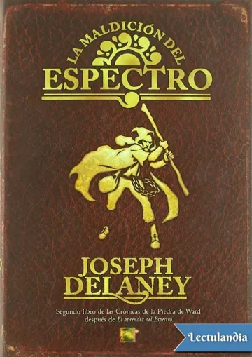 La maldición del espectro de Joseph Delaney, portada del libro