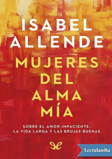 Mujeres del alma mía de Isabel Allende, portada del libro