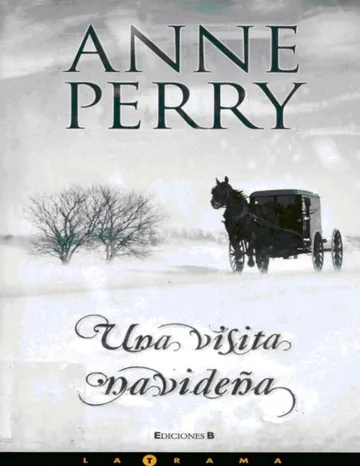 Una Visita Navideña de Anne Perry, portada del libro