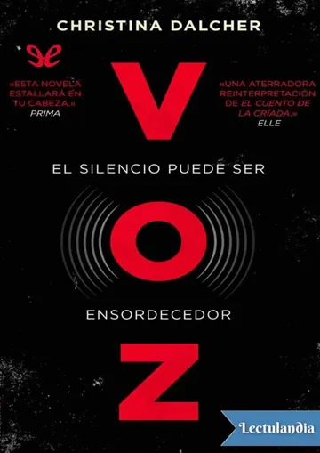 Voz de Christina Dalcher, portada del libro