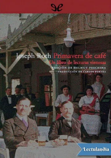 Primavera de café de Joseph Roth, portada del libro