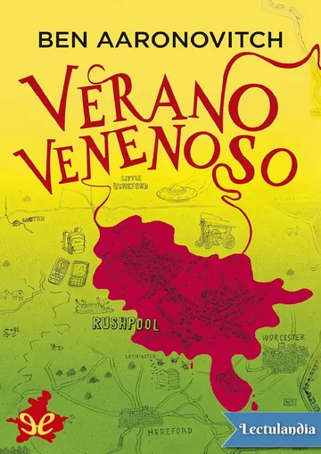 Verano venenoso de Ben Aaronovitch, portada del libro
