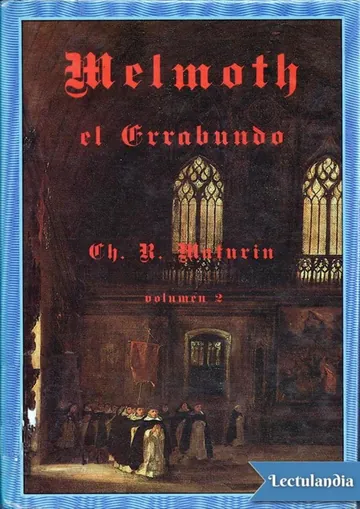 Melmoth el errabundo vol.2 de Charles Robert Maturin, portada del libro