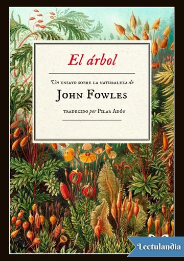 El árbol de John Fowles, portada del libro
