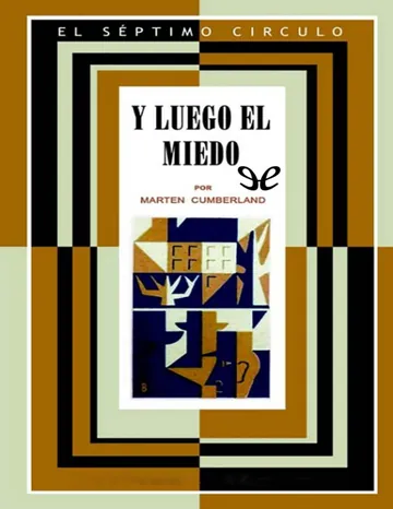 Y luego el miedo de Marten Cumberland, portada del libro