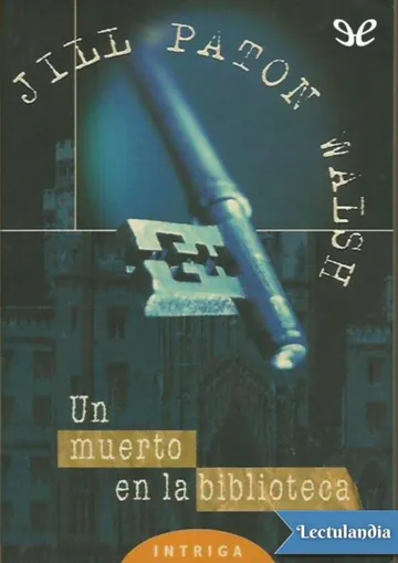 Un muerto en la biblioteca de Jill Paton Walsh, portada del libro