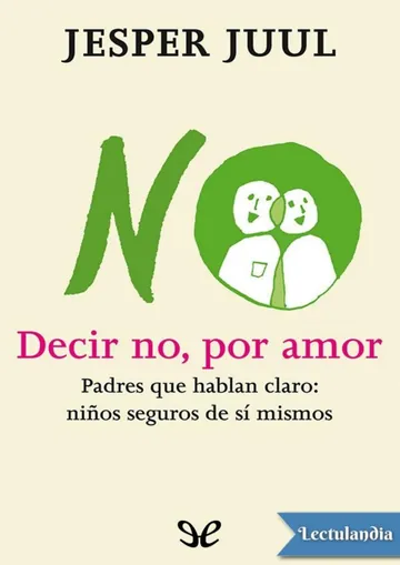 Decir no, por amor de Jesper Juul, portada del libro