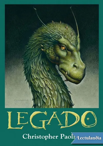 Legado de Christopher Paolini, portada del libro