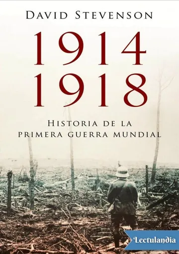 1914-1918. Historia de la Primera Guerra Mundial de David Stevenson, portada del libro