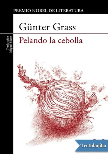 Pelando la cebolla de Günter Grass, portada del libro