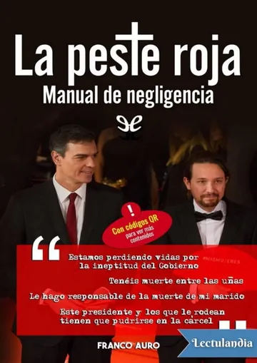 La peste roja de Franco Auro, portada del libro