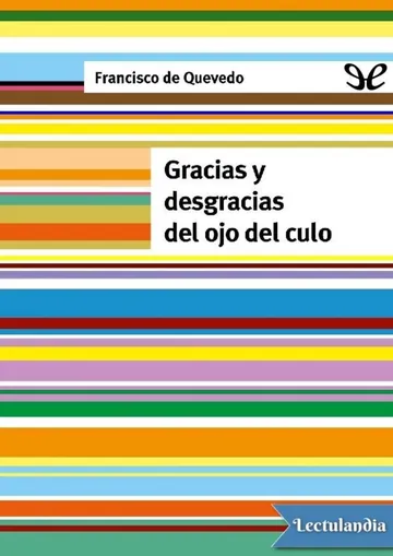 Gracias y desgracias del ojo del culo de Francisco de Quevedo, portada del libro