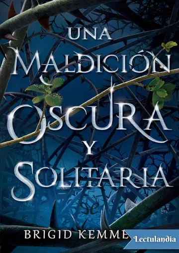 Una maldición oscura y solitaria de Brigid Kemmerer, portada del libro