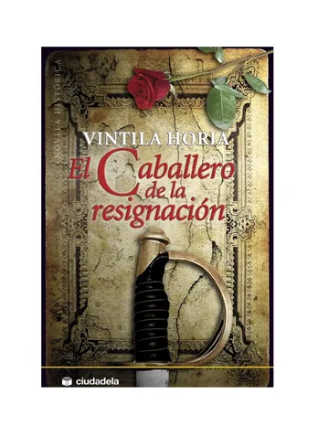 El caballero de la resignación de Vintila Horia, portada del libro