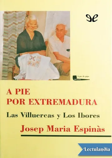 A pie por Extremadura de Josep Maria Espinàs, portada del libro