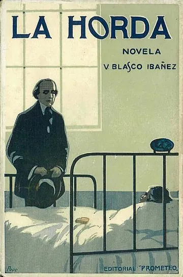 La horda de Vicente Blasco Ibáñez, portada del libro