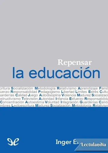 Repensar la educación de Inger Enkvist, portada del libro