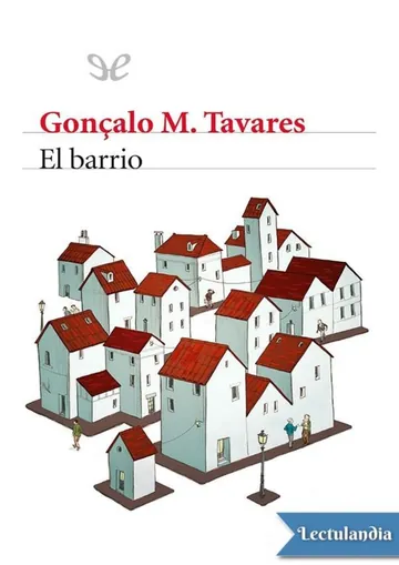El barrio de Gonçalo M. Tavares, portada del libro
